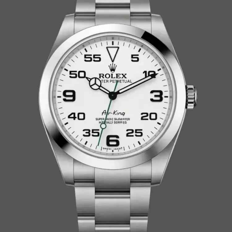 Rolex Air-King 126900 Replica - White Dial Oyster
