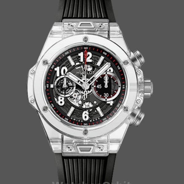 Men's Hublot Big Bang Unico Chronograph 411.JX.1170.RX 45MM Skeleton
