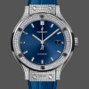 Men's Hublot Classic Fusion Diamond Automatic 511.NX.7170.LR Blue Dial