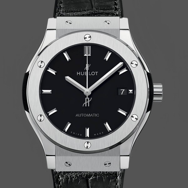 Men's Hublot Classic Fusion Automatic Black Dial 542.NX.1171.LR Black Dial