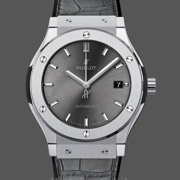 Men's Hublot Classic Fusion 45MM Grey Dial Men's  511.NX.7071.LR Grey