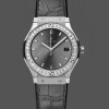 Women's Hublot Classic Fusion 33MM Grey Lady  581.NX.7071.LR.1104 Grey