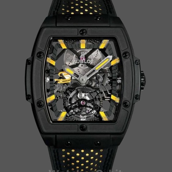 Men's Hublot Masterpiece MP-06 Senna 906.ND.0129.VR.AES12 45mm Black