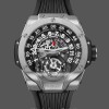 Men's Hublot MP-13 Tourbillon-Bi-Axis Retrograde, 913.NX.1170.RX, 44mm Black