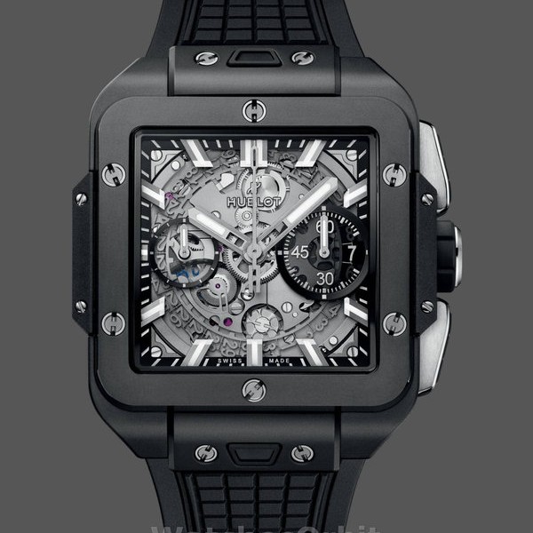 Men's Hublot Square Bang Unico All Black 821.CI.0170.RX 42mm Black