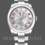 Unisex's Rolex Oyster Perpetual Air‑King 114200-34mm, White Grape Index Dial, Unisex Concentric Silver