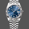 Unisex's Rolex Datejust 36mm Unisex-126234-Blue Diamond Dial Blue