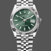 Unisex's Rolex Datejust 36mm Unisex-126234-Stainless Steel-Mint Green Dial Mint Green
