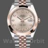 Men's Rolex Datejust 41mm Men's-126301-Rose Gold-Sundust Diamonds Dial Sundust<br />