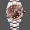 Unisex's Rolex Day Date 36-M128238 0130, Yellow Gold, Automatic, Green Diamond Dial, Green