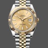 Unisex's Rolex Day Date 36-m128396TBR 0022, MOP Dial, Diamond Bezel, Platinum, MOP
