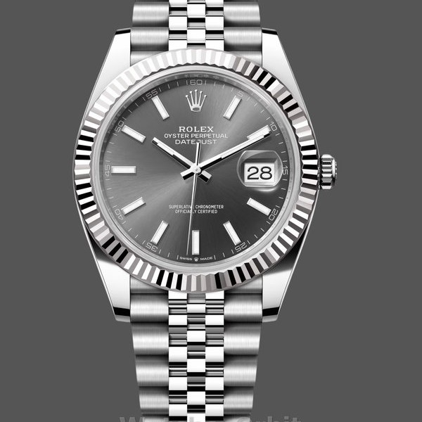 Men's Rolex Datejust-126334 0014, 41mm, Dark Rhodium Grey Dial
