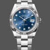 Men's Rolex Datejust 41mm Men's-126334 0015-Fluted Bezel-Blue Diamond Dial Blue