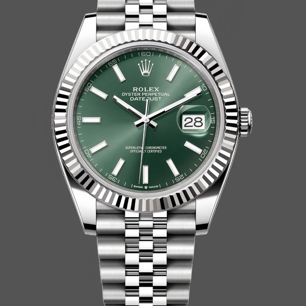Women's Rolex Datejust 31-278241 0002, Stainless Steel & Rose Gold, White Roman Dial, Jubilee White