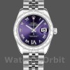 Women's Rolex Datejust 31mm Women's-178344-Purple Dial-VI Diamonds Purple