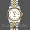 Women's Rolex Datejust-179173, 26mm, White Roman Numeral Dial, Lady White