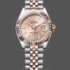Women's Rolex Datejust 28mm Everose Gold Rose Dial m279171 0023 Jubilee Lady Rose Gold Dial