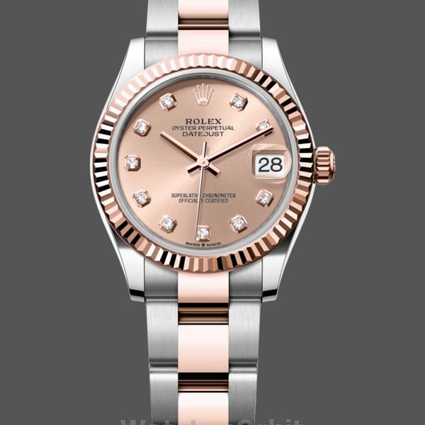 Women's Rolex Datejust 31-278271 0023, Rose Diamond Dial, Women’s Rose Gold Dial