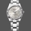 Women's Rolex Datejust 31mm White Gold Silver Dial m278274 0011 Women's Silver Dial
