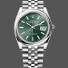 Women's Rolex Datejust 36-M126200‑0023, Stainless Steel, Mint Green Dial, Jubilee, Green Dial