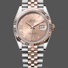 Women's Rolex Datejust 36-m126231 0027, Steel & Everose Gold, Rose Diamond Pave Roman Dial, Rose Gold Dial