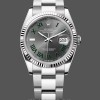 Unisex's Rolex Datejust 36 Wimbledon Dial Midsize 126234 0046 Grey Dial