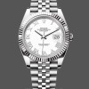 Women's Rolex Datejust 31-m278278 0046, 31mm, Yellow Gold, Olive Green Floral, President Green