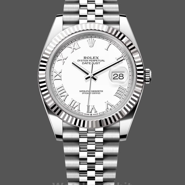 Women's Rolex Datejust 31-m278278 0046, 31mm, Yellow Gold, Olive Green Floral, President Green