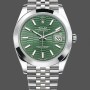Men's Rolex Datejust 41 Mint Green Dial Stainless Steel 126300 Men's Green Dial