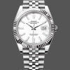 Men's Rolex Datejust 41-M126334 0010, Steel & White Gold, White Dial, Jubilee Bracelet, Men’s White Dial