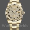 Unisex's Rolex Day-Date 36mm Unisex-118238-Yellow Gold-Pave Diamond Dial Pave diamond<br />