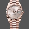 Men's Rolex Day-Date-228235, 40mm, Sundust, Roman Numeral Dial, Fluted Bezel, Men’s Sundust