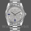 Men's Rolex Day‑Date-228239, 40mm, Diamond Paved Dial, Fluted Bezel, Men’s Diamond Paved