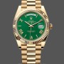 Men's Rolex Day Date 40-228238 0061, President, Green