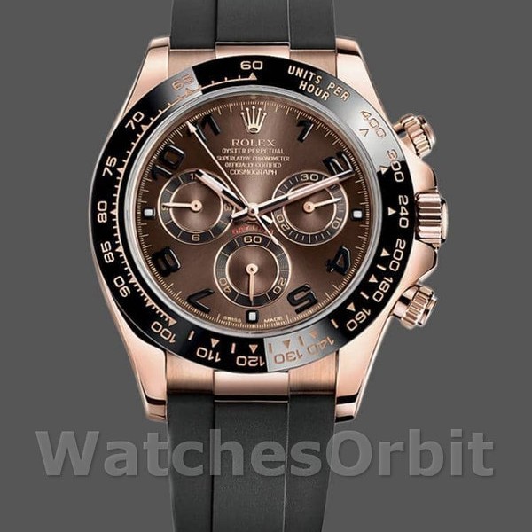Men's Rolex Cosmograph Daytona 40mm Men's-116515LN-Chocolate Arabic Dial Chocolate