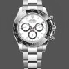 Men's Rolex Cosmograph Daytona 40MM Oystersteel M126500LN - Classic Black Dial White