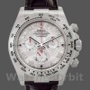 Men's Rolex Daytona 40mm Men's-116519-Brown Leather Strap-Meteorite Dial Meteorite