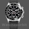 Men's Rolex Daytona 40mm Men's-116519-White Gold-Automatic-Black Dial-Diamonds Black Diamonds