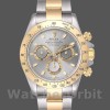 Men's Rolex Daytona 40mm Men's-116523-Stainless Steel-Gray Slate Dial Gray