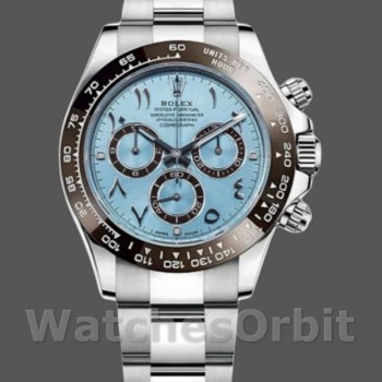 Men's Rolex Daytona-116506, Arabic Dial, Ice Blue