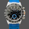 Men's Rolex Daytona Cosmograph Carbon Fiber 40MM with Nylon Strap Black