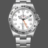 Men's Rolex Explorer II 42mm Men's-m226570 0001-Stainless Steel-White Dial White