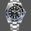 Men's Rolex GMT‑Master II-126710BLNR 0003, 40mm, Stainless Steel, Black Dial, Men’s Black