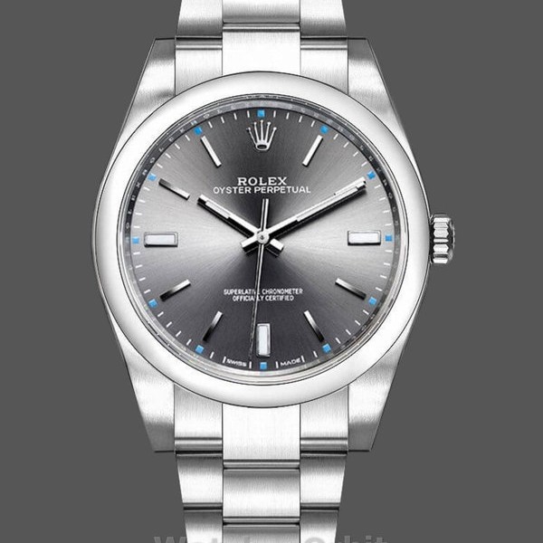 Men's Rolex Oyster Perpetual-114300 0001, 39mm, Grey