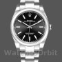 Men's Rolex Oyster Perpetual 39mm Men's-114300-Black Dial Black
