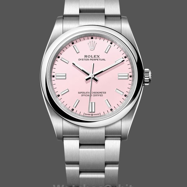 Women's Rolex Oyster Perpetual 36-126000, Oystersteel, Pink Dial, Women’s Pink Dial