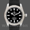 Men's Rolex Submariner 40mm Men's-116610-Black Dial-Rubber Strap Black
