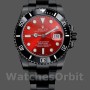 Men's Rolex Submariner Date 40mm Men's-116610LN-Red Dial-Black PVD/DLC Stainless Steel Red