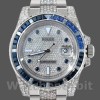 Men's Rolex Submariner Date 40mm Men's-116610LN-Stainless Steel-Diamond Bezel Diamond Paved