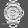Men's Rolex Yacht-Master 40mm Men's-116622-Stainless Steel-Platinum Dial Platinum